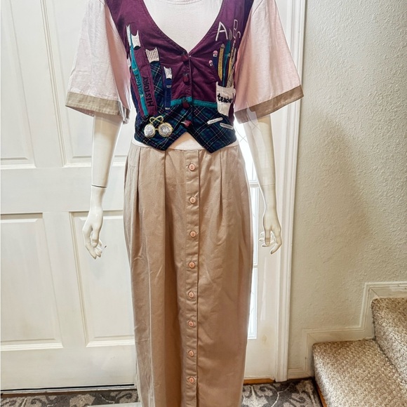 COUNTRY WEAR Pants - Country wear Vintage 90s 100% Cotton Sz 18 Teacher  Cottagecore MomCore L#37